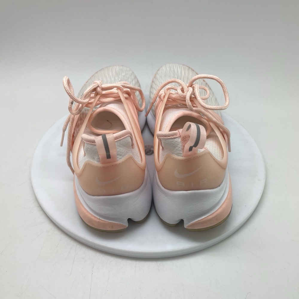 Nike Air Presto Premium Shoes Womens 10 Pink Leather Running Gym Trainer Sneaker - Picture 4 of 10